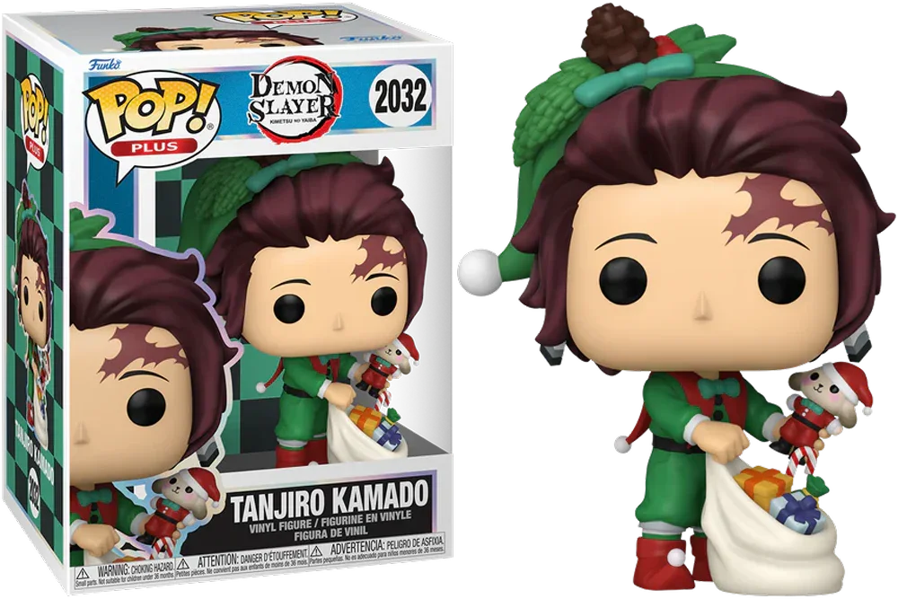 Demon Slayer - Tanjiro Kamado (Holiday) Pop! Plus