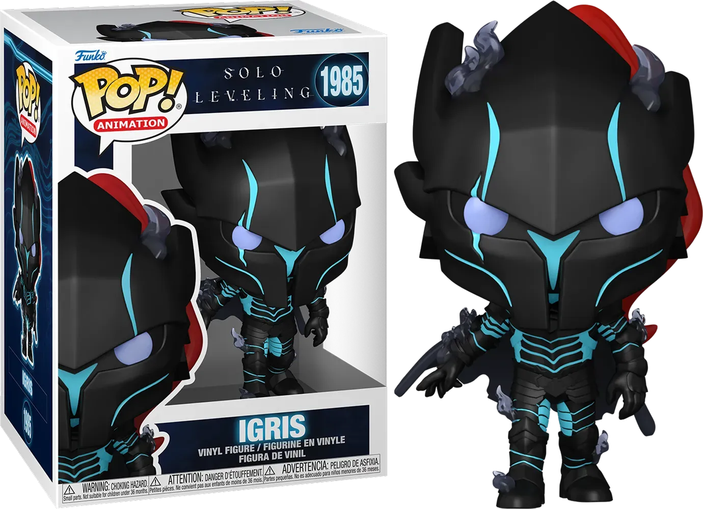 FUN86841BUNDLE Solo Leveling - Igris Pop! Vinyl - Chase Bundle / Case - Funko - Titan Pop Culture