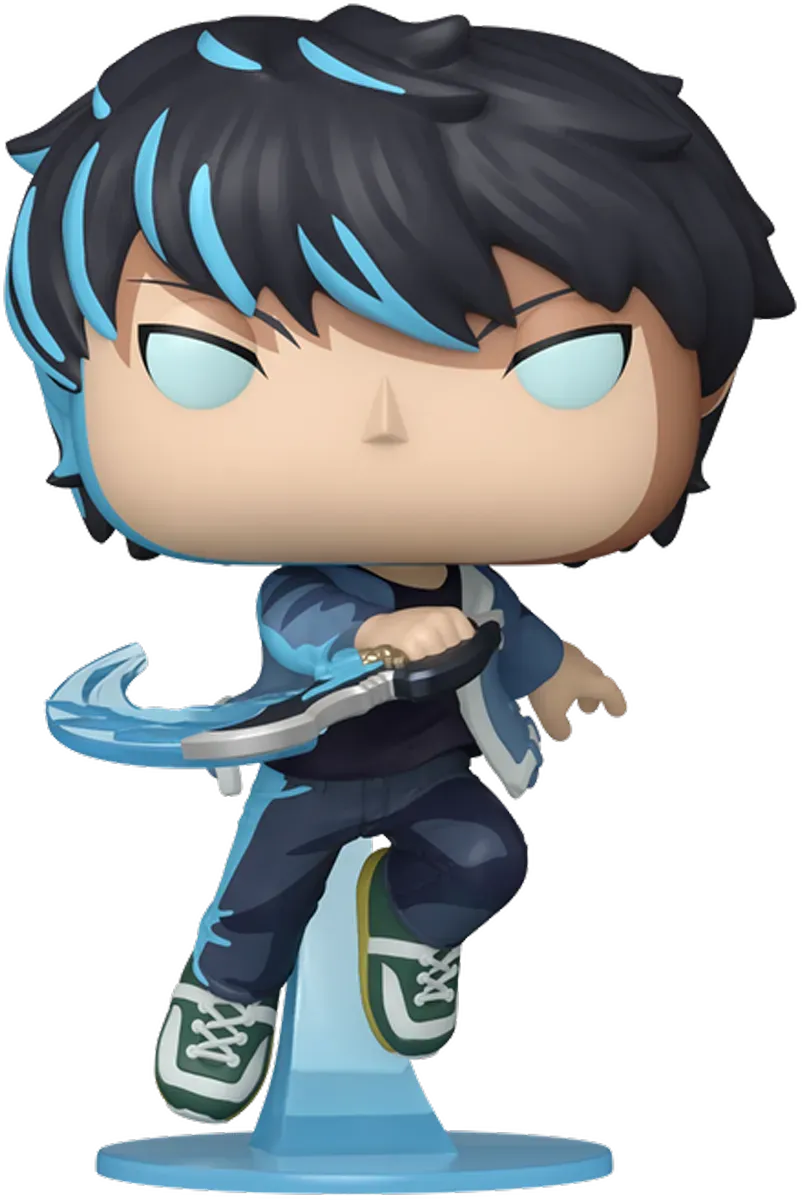 FUN86843BUNDLE Solo Leveling - Sung Jinwoo Pop! Vinyl - Chase Bundle / Case - Funko - Titan Pop Culture