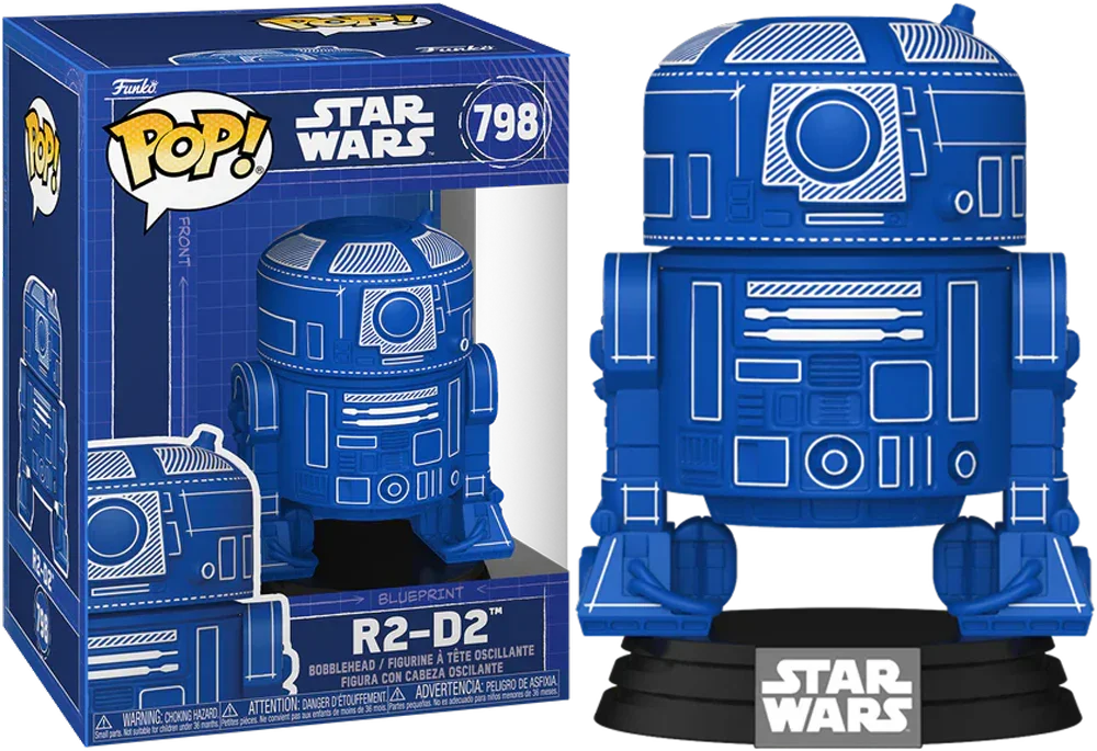Star Wars - R2-D2 (Blueprint) Pop! Vinyl