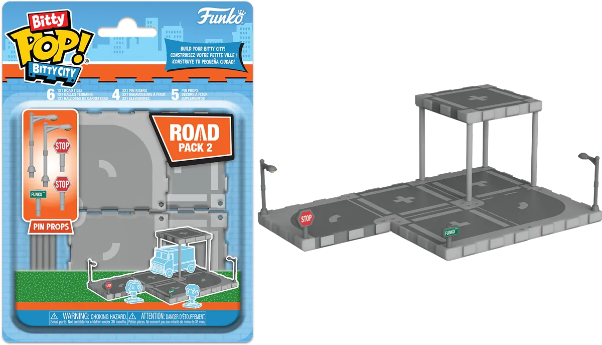 FUN86854 Bitty City - Road Kit Expansion Pack #2 - Funko - Titan Pop Culture