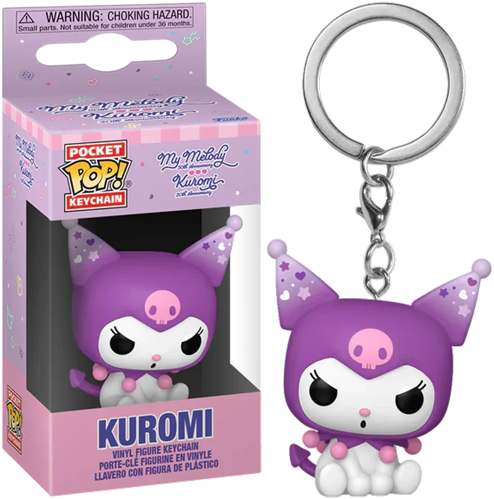 Hello Kitty - Kuromi Pop! 20th Anniversary Pop! Keychain