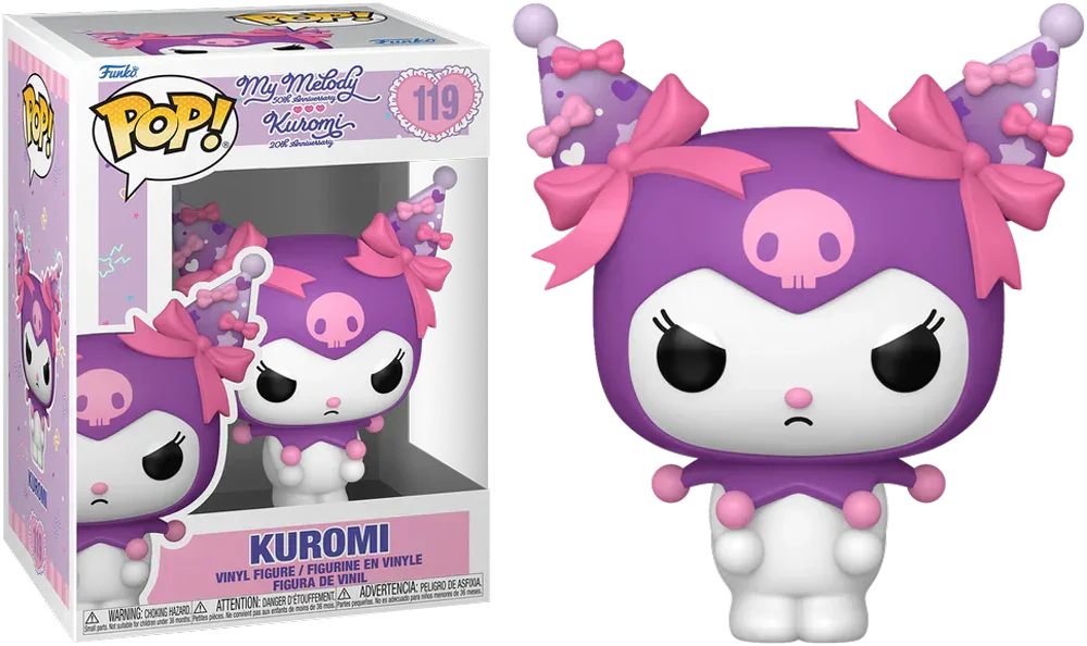 Hello Kitty - Kuromi (Grumpy) 20th Anniversary Pop! Vinyl