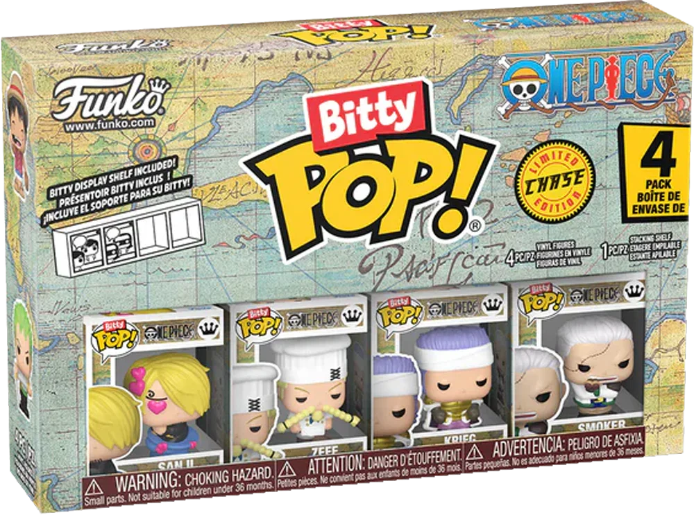 One Piece - Sanji Bitty Pop! 4-Pack