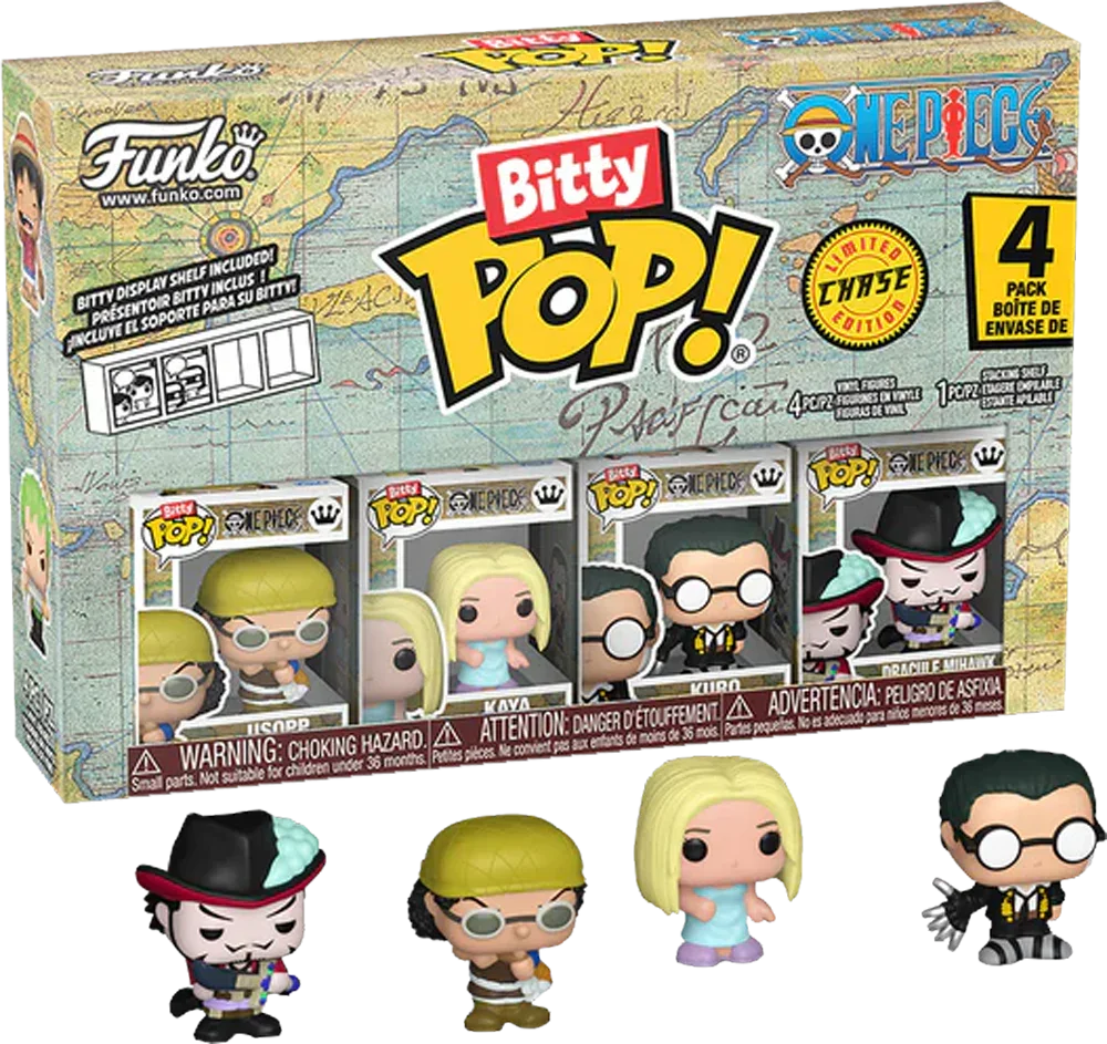 One Piece - Usopp Bitty Pop! 4-Pack