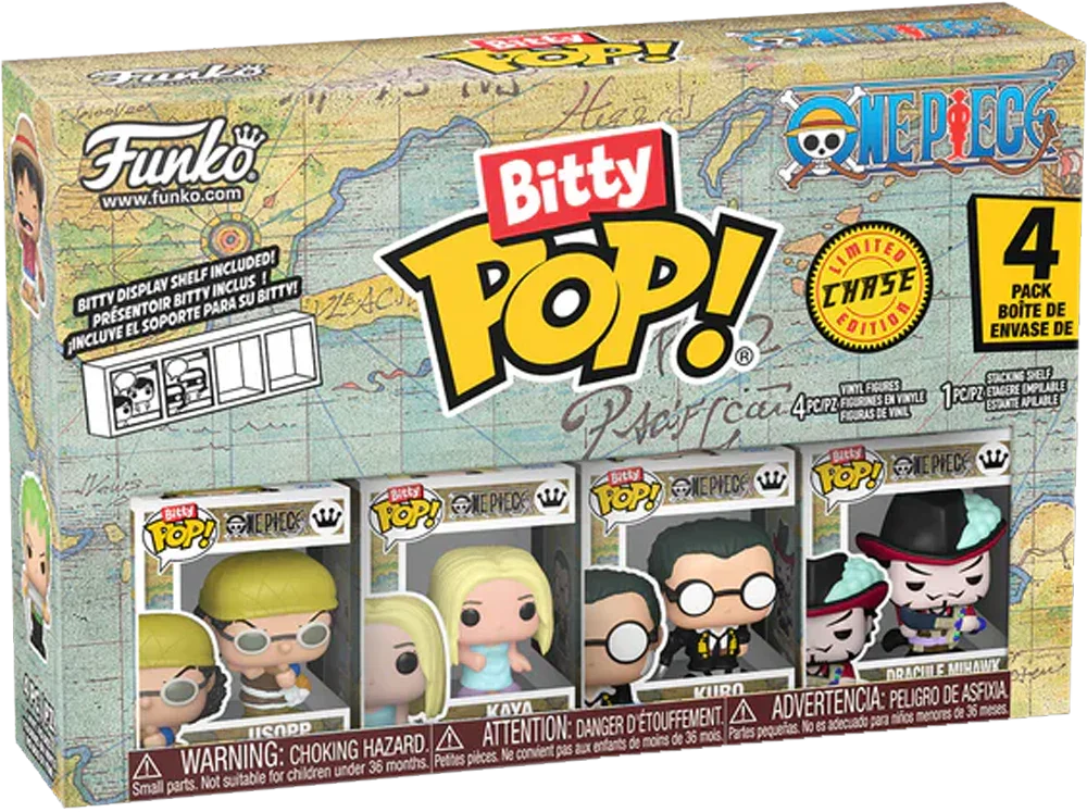 One Piece - Usopp Bitty Pop! 4-Pack