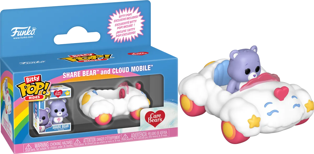 FUN86927 Care Bears - Cloud Mobile Bitty Pop! Ride - Funko - Titan Pop Culture