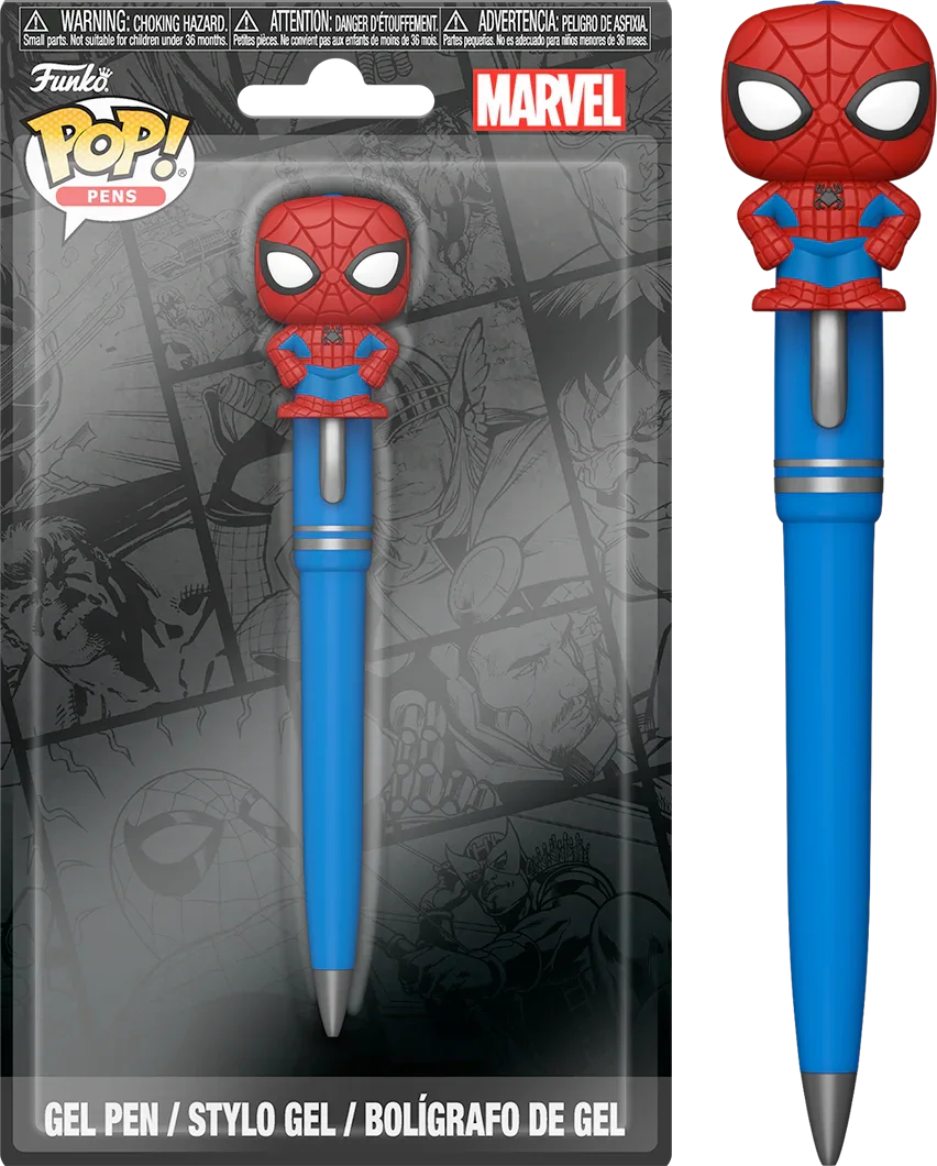 Marvel Comics - Spider-Man (Light Blue Ink) Pop! Pen