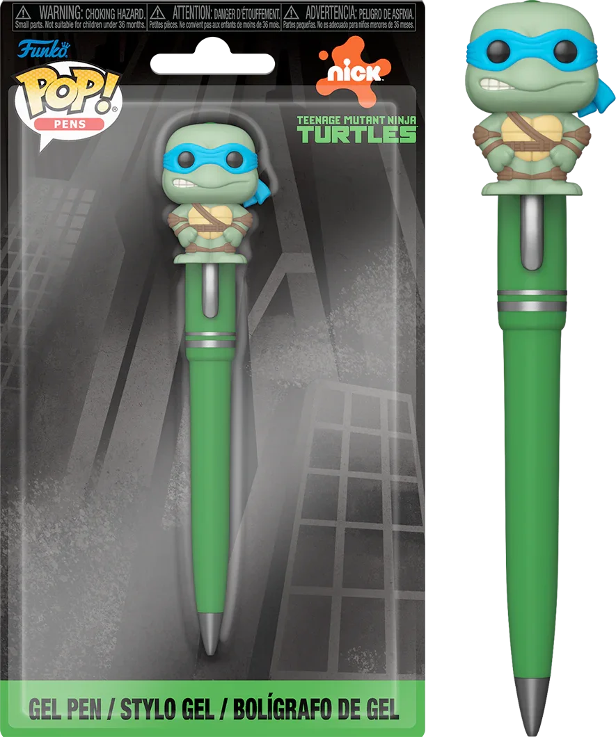 Teenage Mutant Ninja Turtles - Leonardo (Green Ink) Pop! Pen