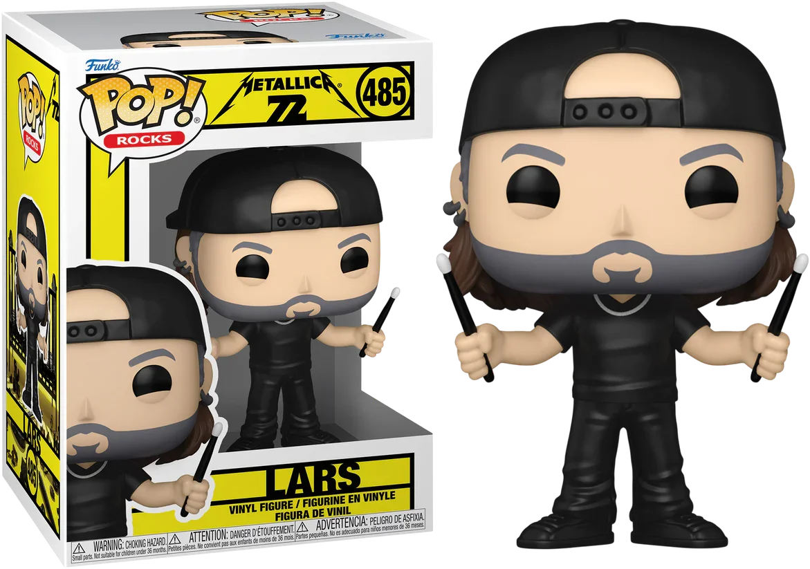 Metallica - Lars (72 Seasons) Pop! Vinyl