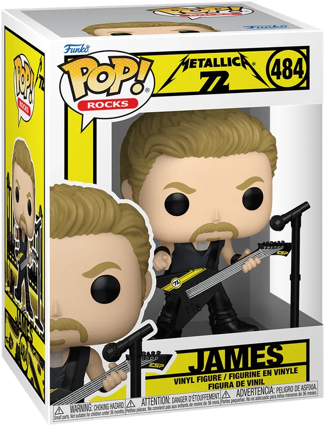 Metallica - James (72 temporadas) Pop! Vinilo