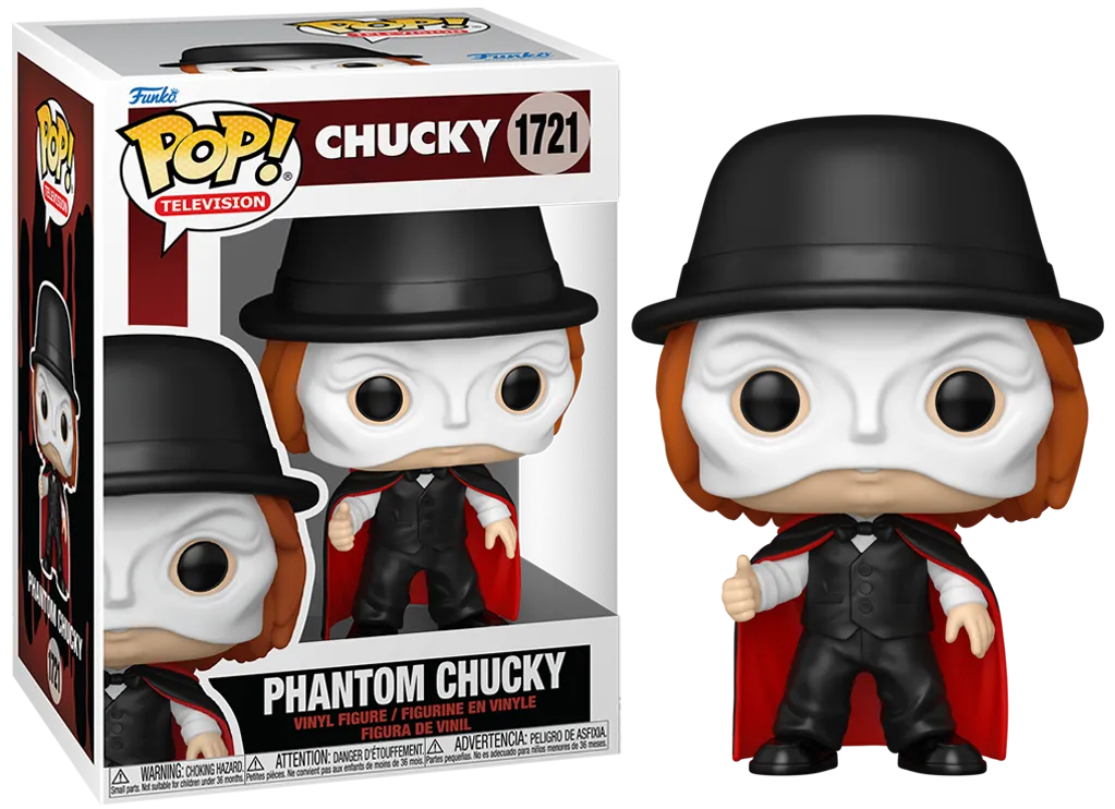 FUN87112 Chucky (TV) - Phantom Chucky Pop! Vinyl - Funko - Titan Pop Culture
