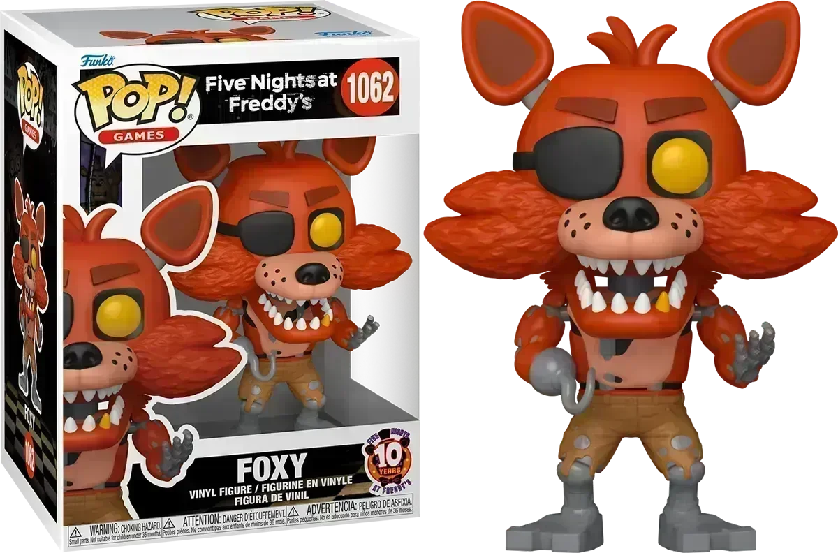 FUN87115 Five Nights at Freddy's (2023 Movie) - Foxy Pop! Vinyl - Funko - Titan Pop Culture