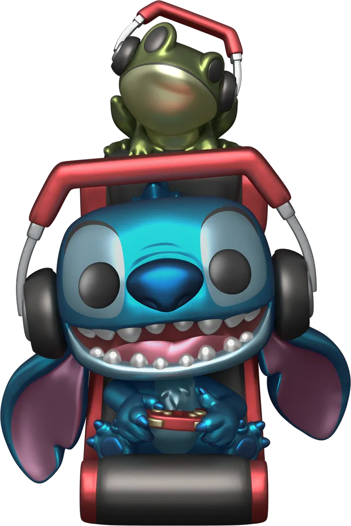 FUN87120 Lilo & Stitch - Gamer Stitch (Metallic) Pop! Vinyl - Funko - Titan Pop Culture