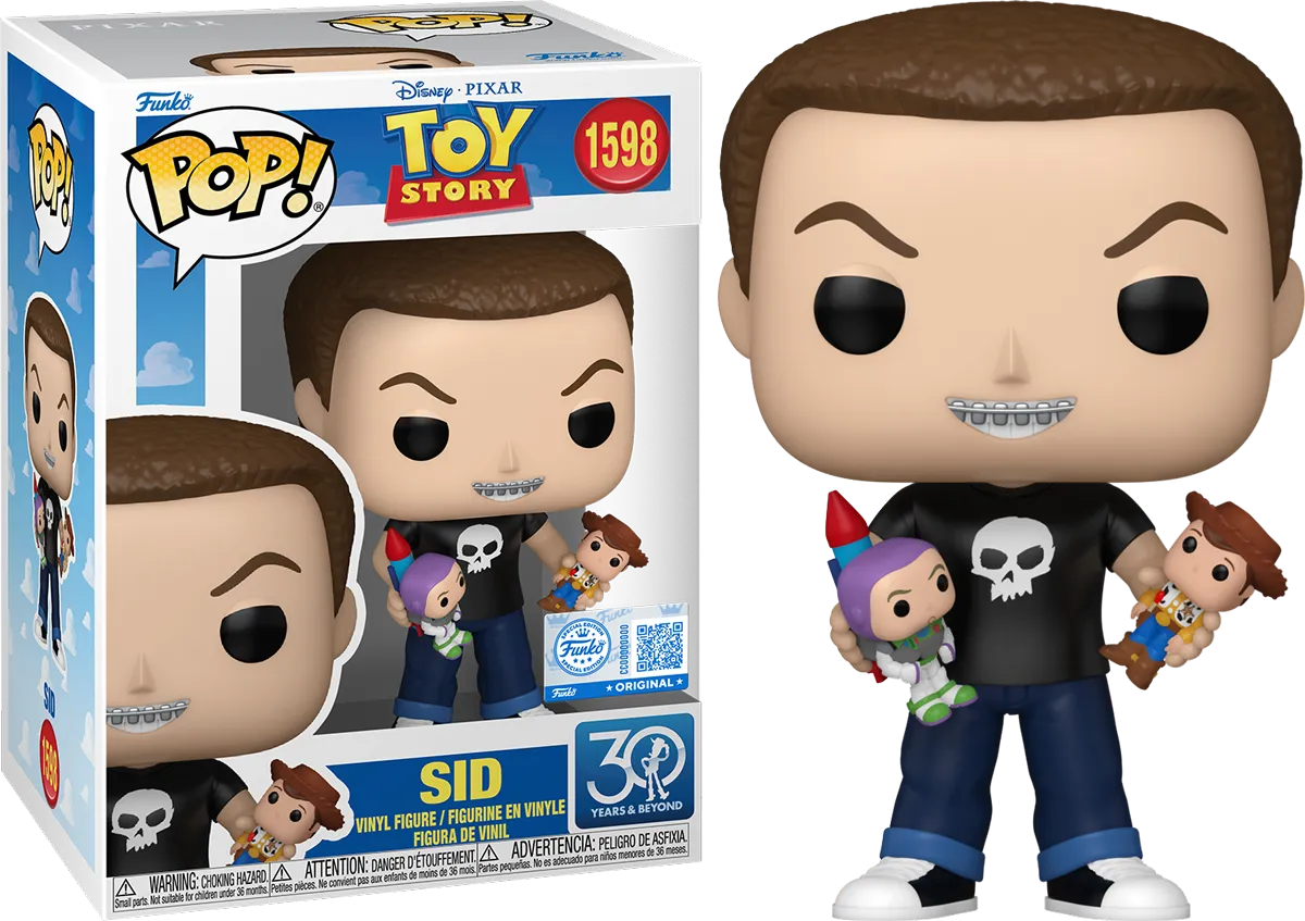 FUN87189 Toy Story - Sid 30th Anniversary Pop! Vinyl - Funko - Titan Pop Culture