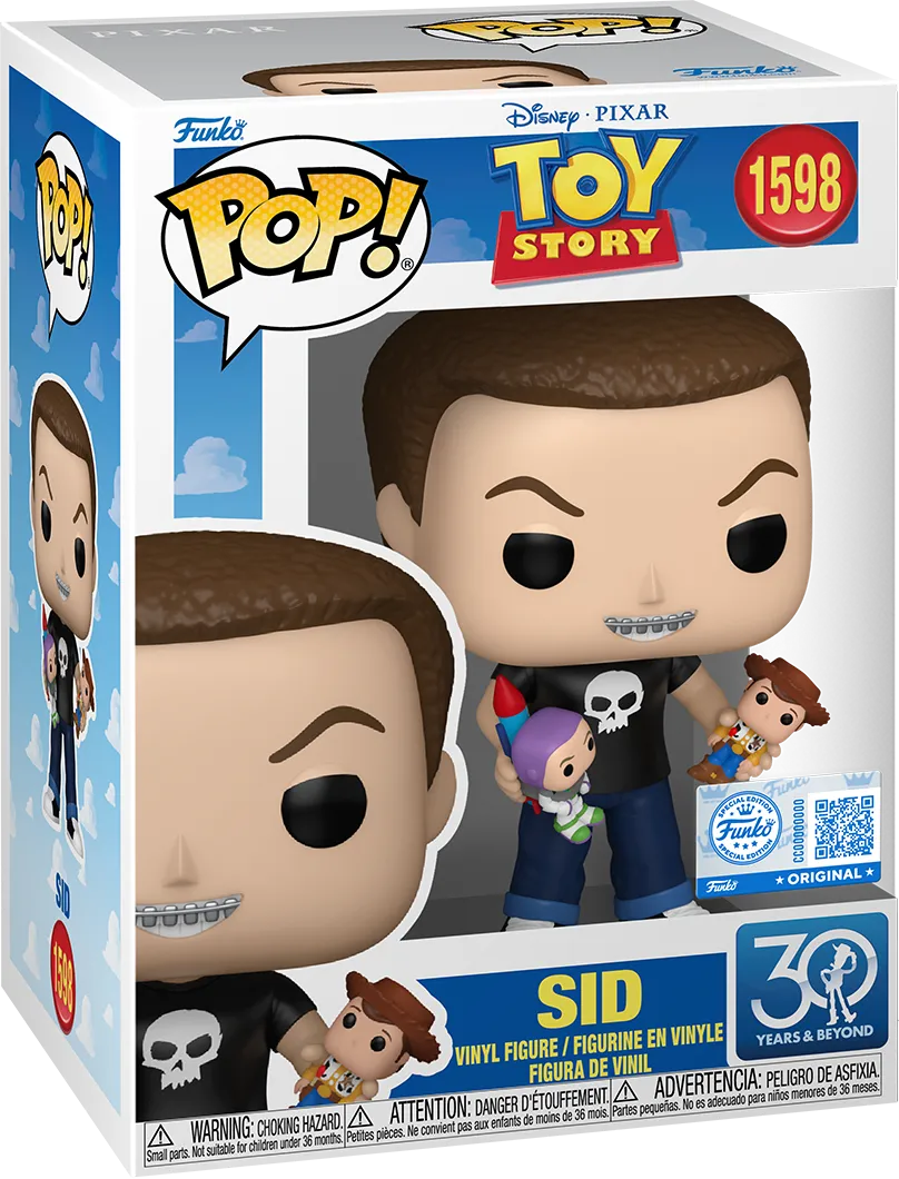 FUN87189 Toy Story - Sid 30th Anniversary Pop! Vinyl - Funko - Titan Pop Culture