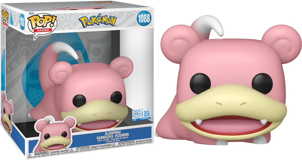 Pokemon - Slowpoke 10" Pop! Vinyl