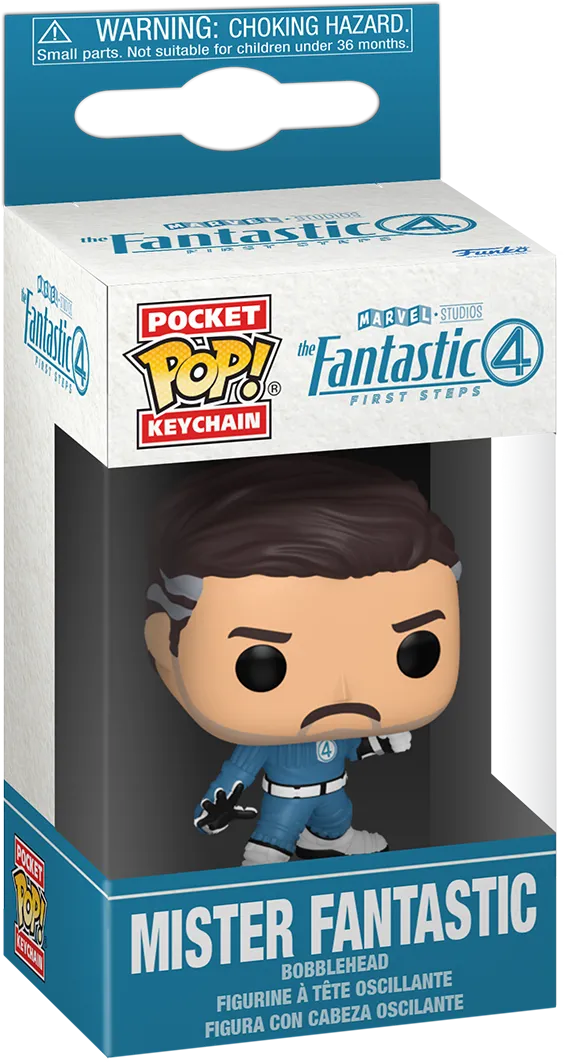 FUN87217 The Fantastic Four (2025) - Mister Fantastic Pop! Keychain - Funko - Titan Pop Culture