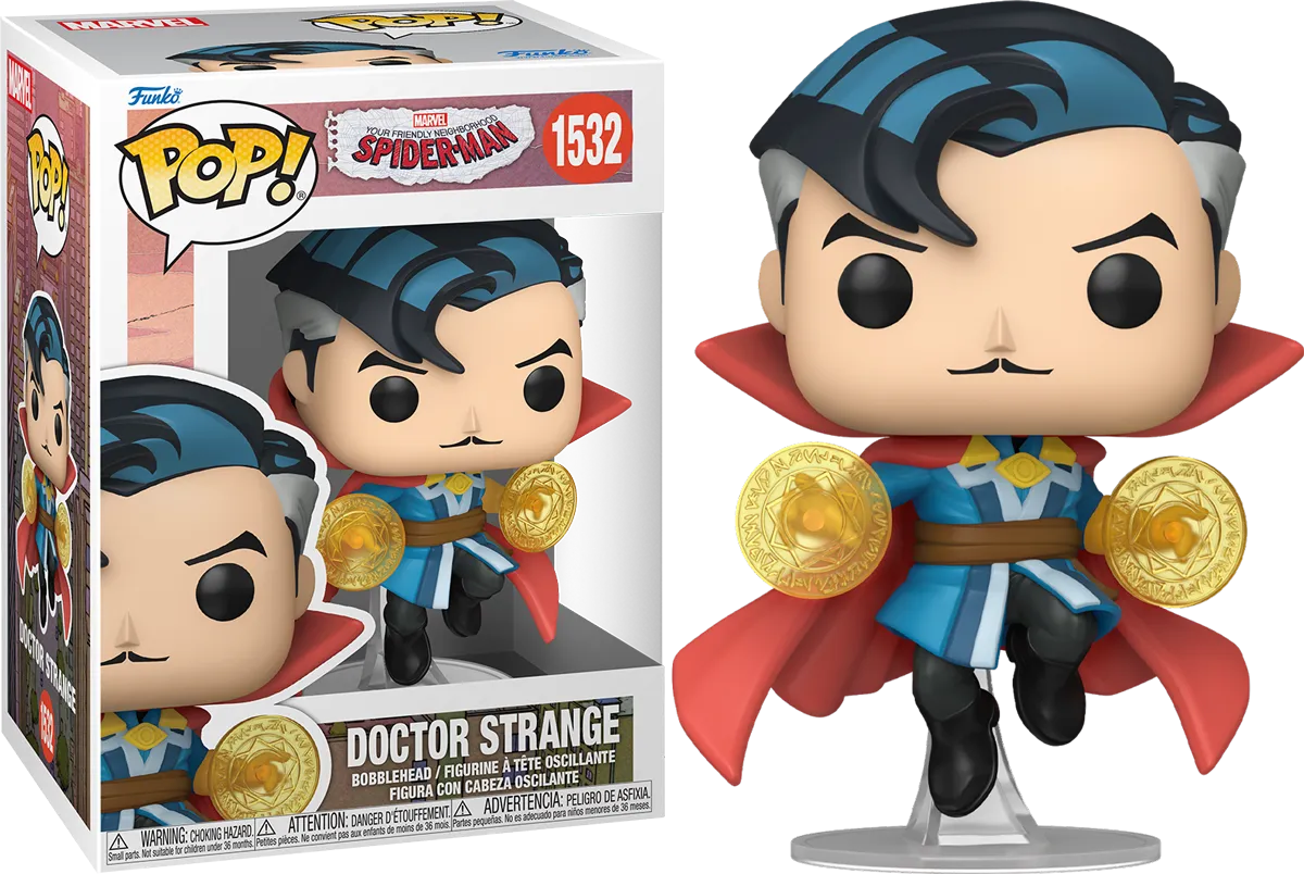 FUN87226 Friendly Neighbourhood Spider-Man - Doctor Strange Pop! Vinyl - Funko - Titan Pop Culture