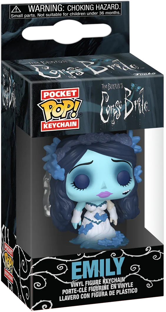 FUN87243 Corpse Bride - Emily Pop! Vinyl Keychain - Funko - Titan Pop Culture