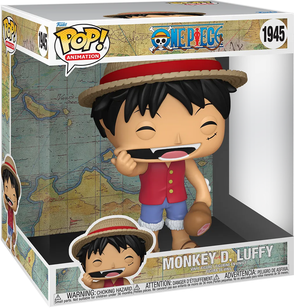 FUN87244 One Piece - Luffy 10" Pop! Vinyl - Funko - Titan Pop Culture