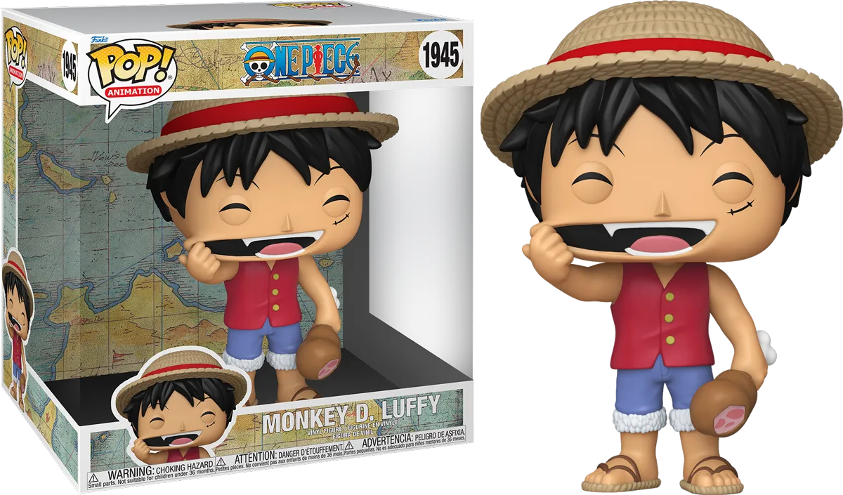 FUN87244 One Piece - Luffy 10" Pop! Vinyl - Funko - Titan Pop Culture