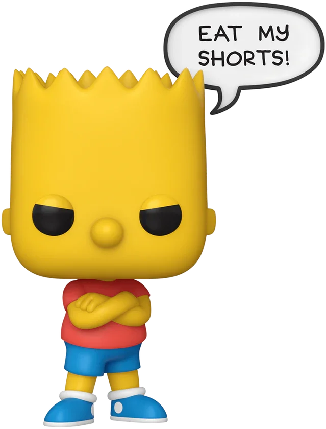 FUN87246 The Simpsons - Bart (Eat My Shorts) Pop! Vinyl - Funko - Titan Pop Culture