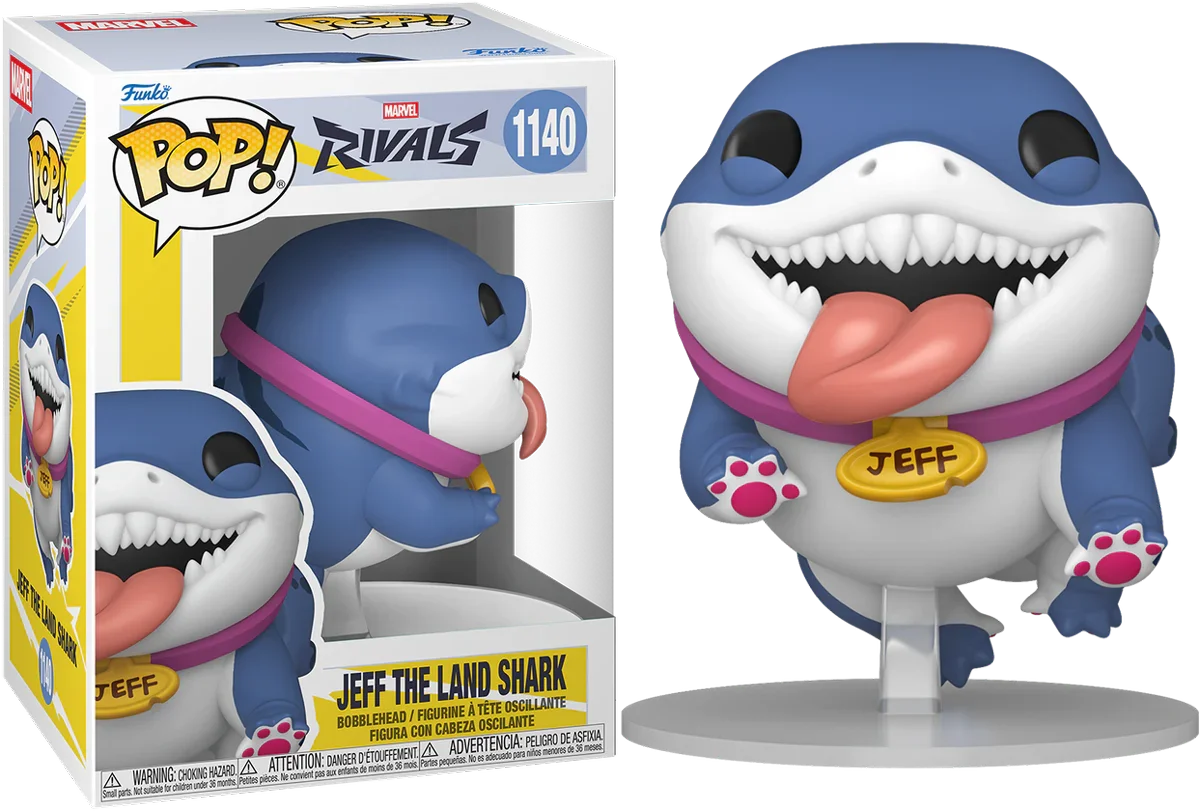 Marvel Rivals - Jeff the Land Shark Pop! Vinyl