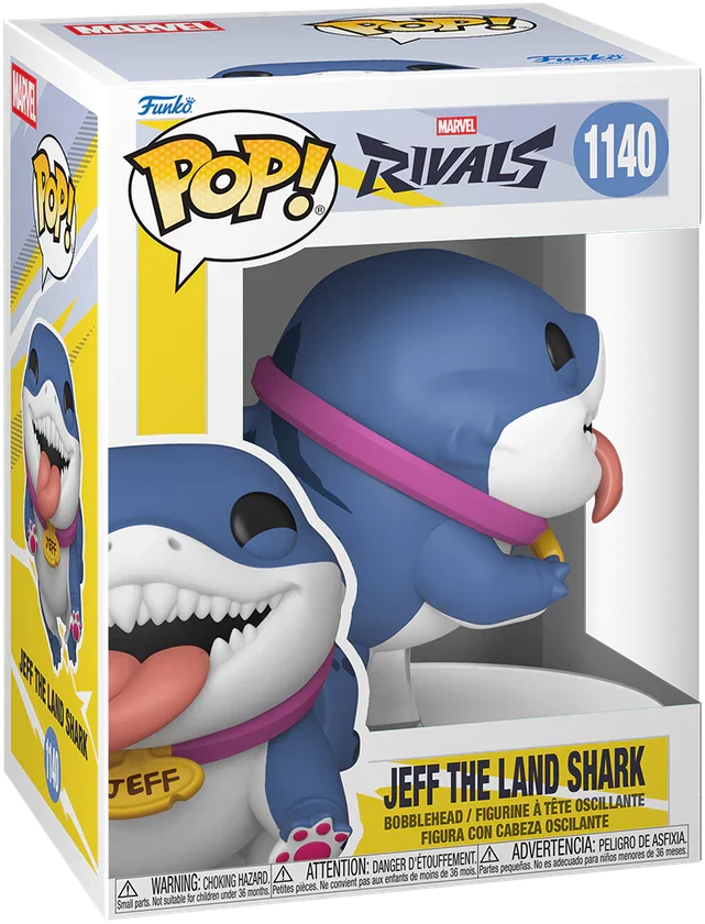 Marvel Rivals - Jeff the Land Shark Pop! Vinyl