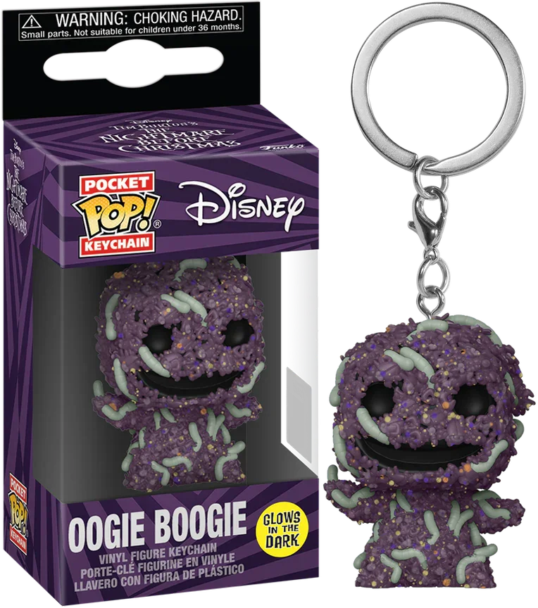 The Nightmare Before Christmas - Oogie Boogie Glow Pop! Keychain