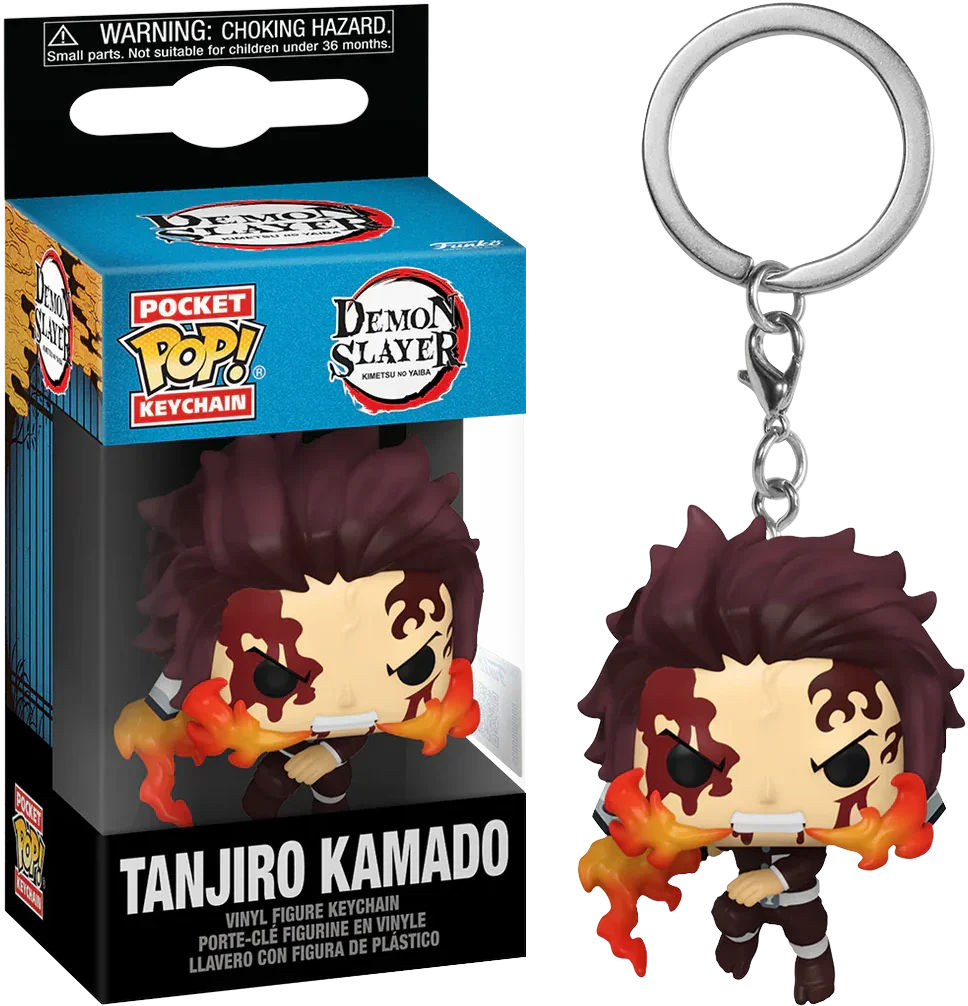 Demon Slayer - Tanjiro Kamado (Dancing Flash) Pop! Keychain