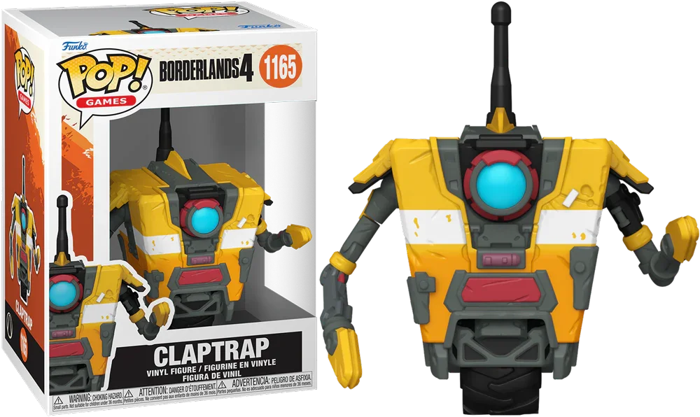 Borderlands 4 - Claptrap Pop! Vinyl