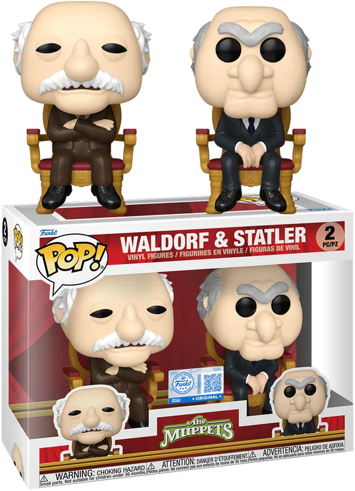 Muppets - Waldorf and Statler Pop! 2-Pack
