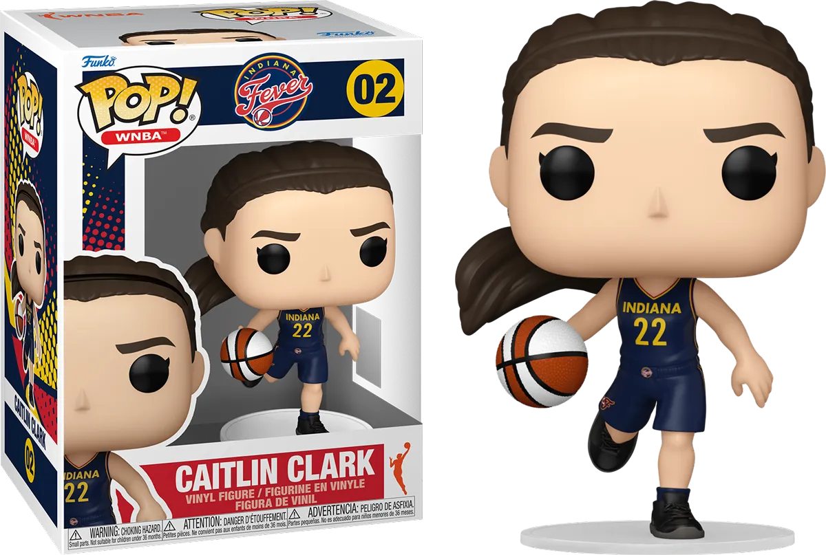 FUN88457 WNBA: Fever - Caitlin Clark Pop! Vinyl - Funko TBA - Titan Pop Culture