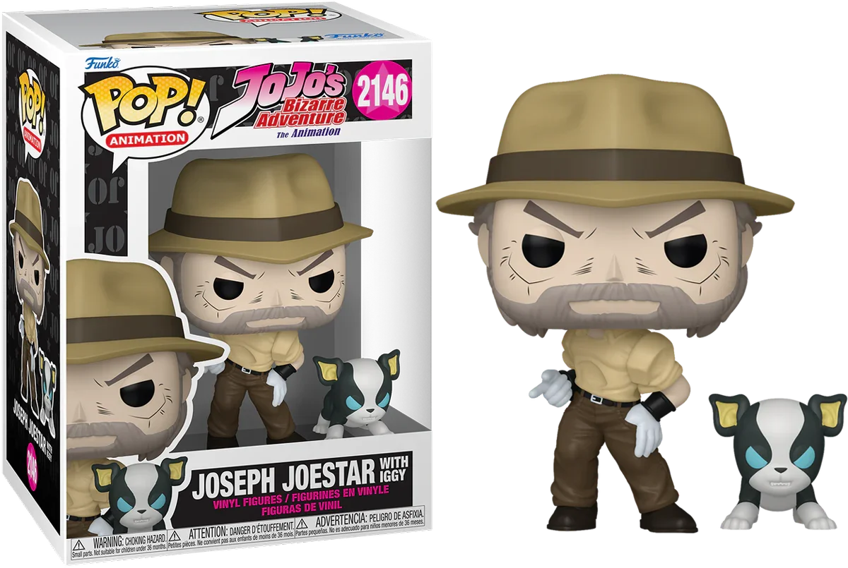 Jojo's Bizarre Adventure - Joseph with Iggy Pop! Vinyl