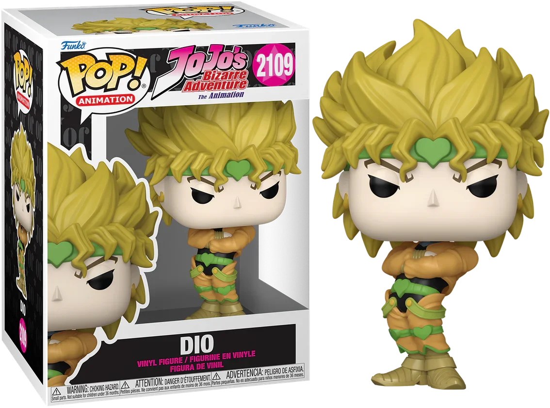 JoJo's Bizarre Adventure - Dio Pop! Vinyl