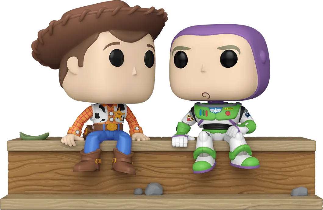FUN88466 Toy Story - Woody & Buzz 30th Anniversary Pop! Vinyl Moment - Funko - Titan Pop Culture