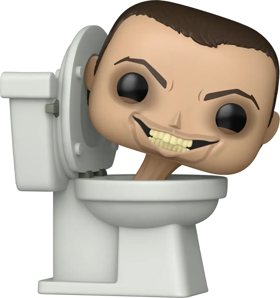 FUN88834 Skibidi Toilet - Skibidi Toilet 10" Pop! Vinyl - Funko - Titan Pop Culture