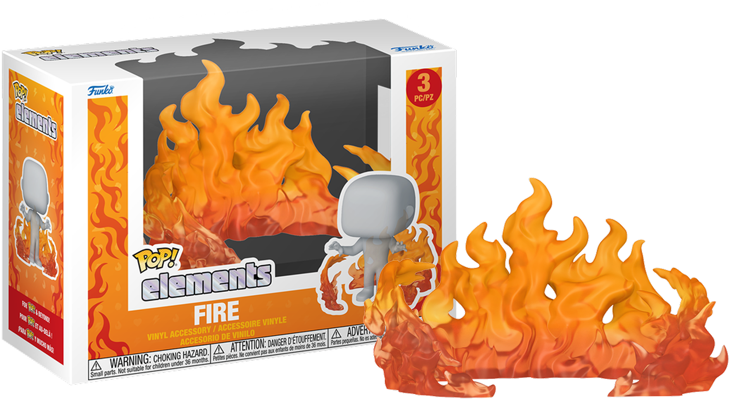Pop! Elements - Fire Pop! Environment Base
