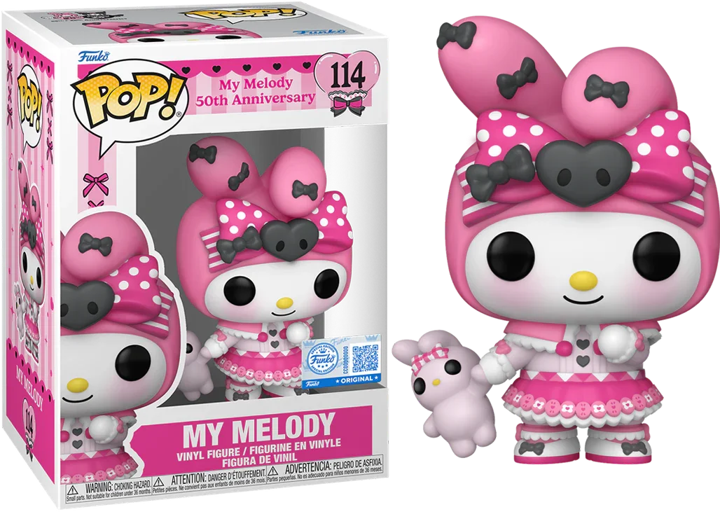 FUN88861 Sanrio - My Melody (Kuromi 20th Anni) Pop! Vinyl - Funko - Titan Pop Culture