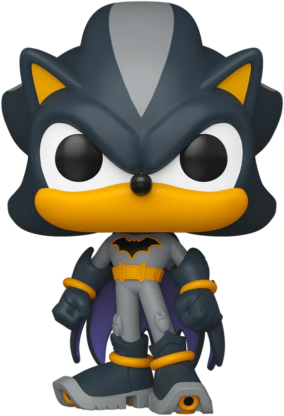 Justice League X Sonic the Hedgehog - Shadow as Batman Pop! Vinyl