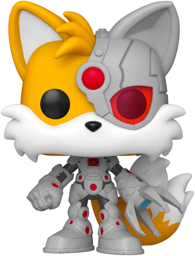 Justice League X Sonic the Hedgehog - Tails as Cyborg Pop! Vinyl