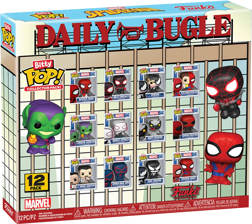 Spider-Man - Daily Bugle Bitty Pop! 12-Pack