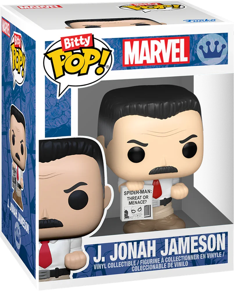 Spider-Man - Daily Bugle Bitty Pop! Paquete de 12