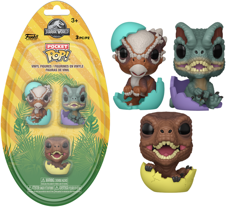 Jurassic World - Easter Pocket Pop! 3-Pack