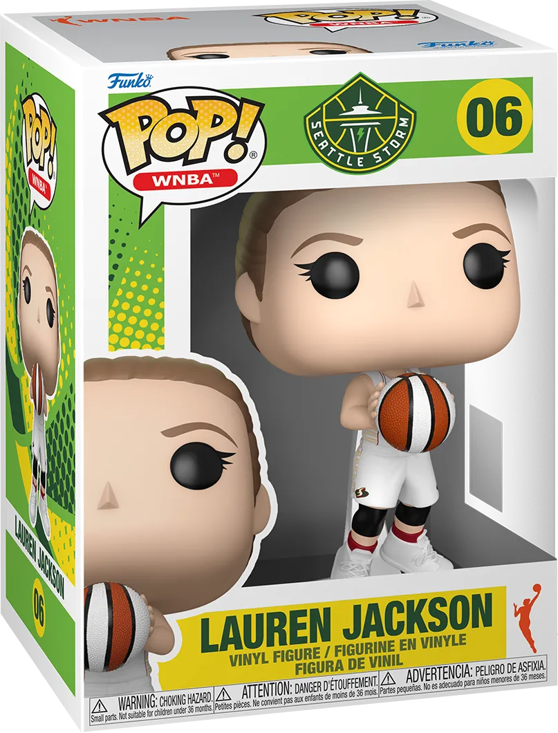 FUN89129 WNBA: Storm - Lauren Jackson Pop! Vinyl - Funko - Titan Pop Culture