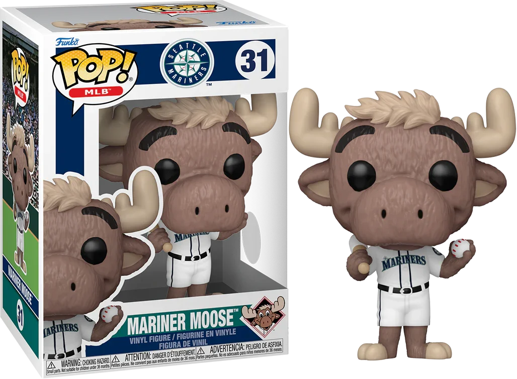 FUN89131 MLB: Mascots - Seattle Mariner Moose Pop! Vinyl - Funko - Titan Pop Culture