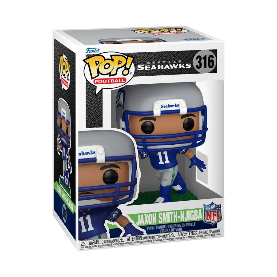 FUN89149 NFL: Seahawks - Jaxon Smith-Njigba Pop! Vinyl - Funko - Titan Pop Culture
