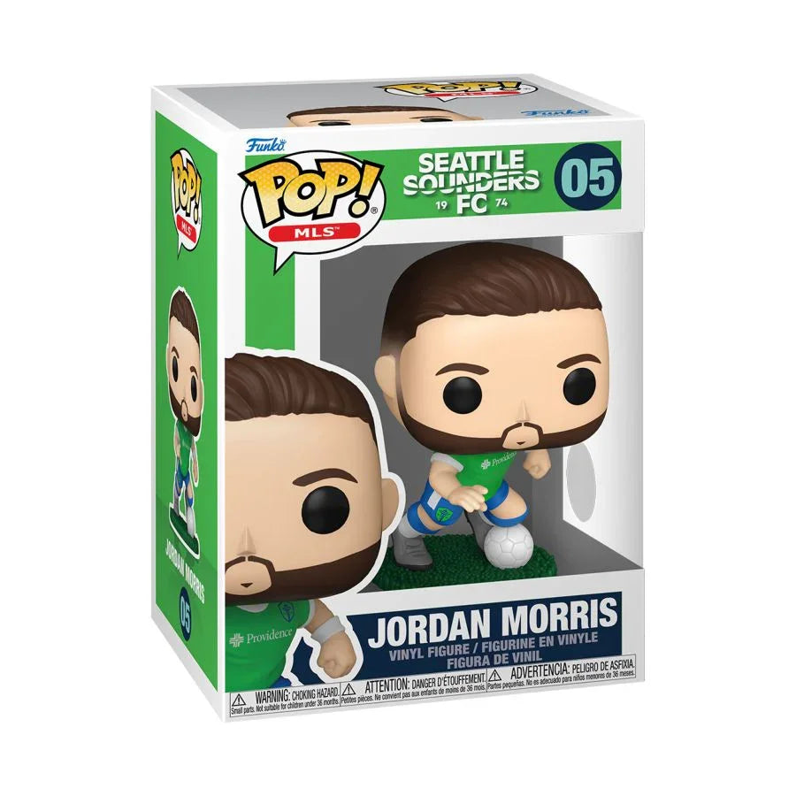 FUN89157 MLS: Sounders - Jordan Morris Pop! Vinyl - Funko - Titan Pop Culture