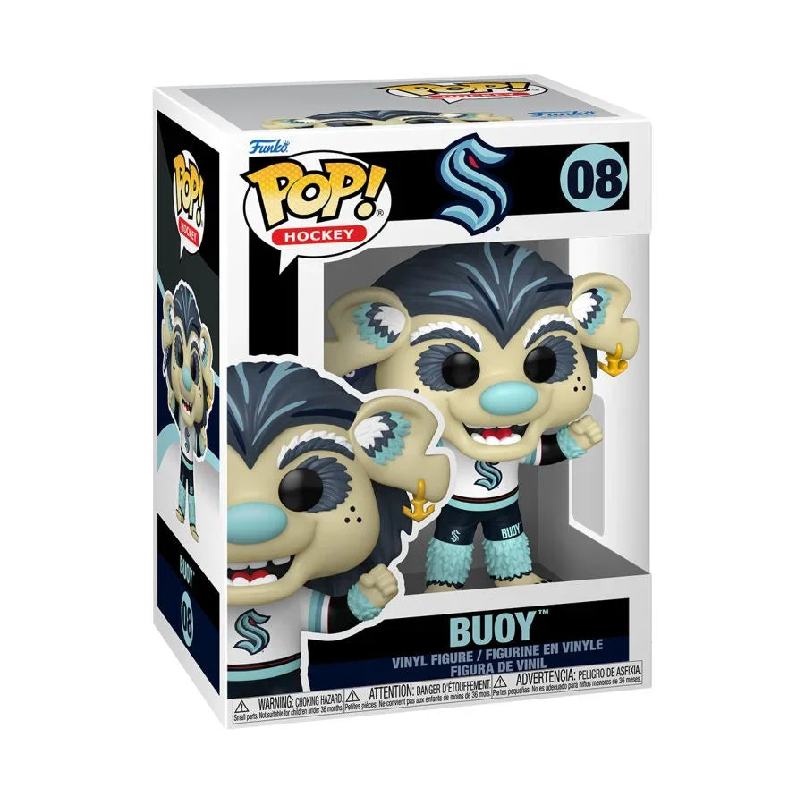 FUN89158 NHL: Mascots - Seattle Kraken Buoy Pop! Vinyl - Funko - Titan Pop Culture